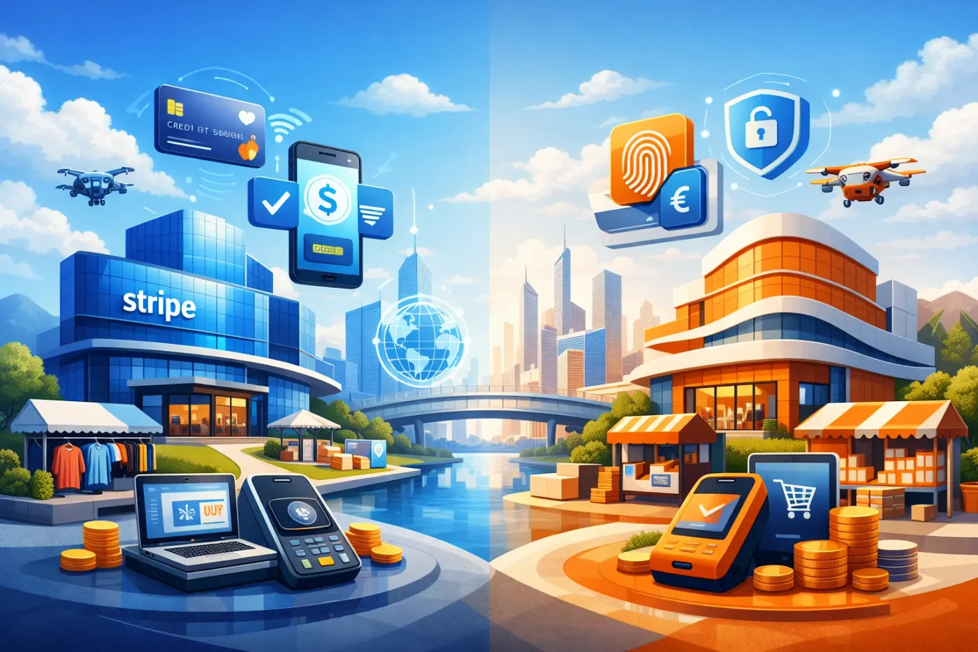 Comparatif Stripe Connect et Mangopay pour les marketplaces en 2026